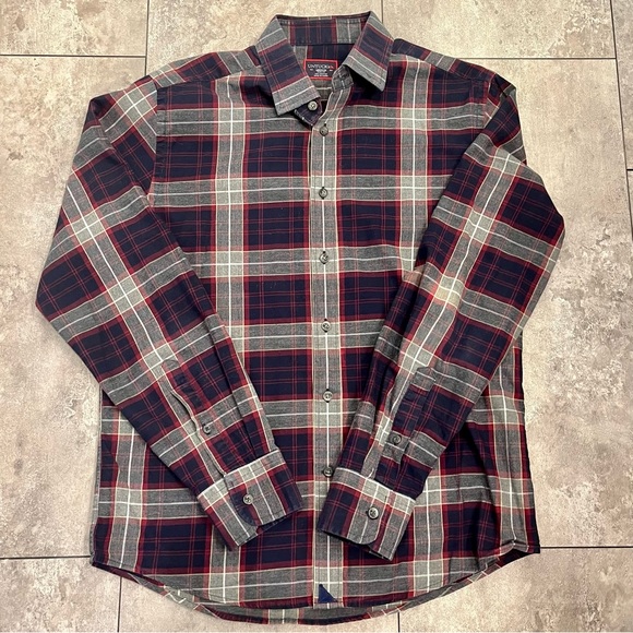 Untuck It Plaid Button Down - Picture 1 of 4